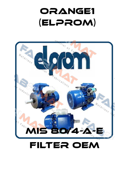 MIS 80/4-A-E Filter OEM ORANGE1 (Elprom)