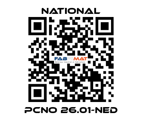 PCNO 26.01-NED National