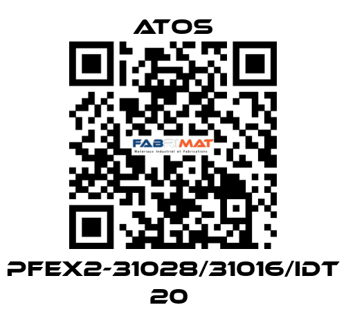 PFEX2-31028/31016/IDT 20  Atos