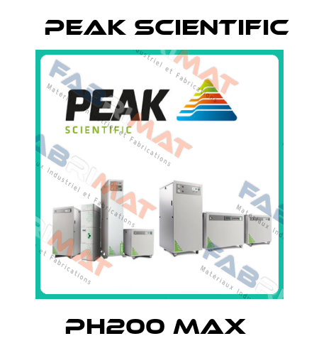 PH200 MAX  Peak Scientific