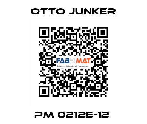 PM 0212E-12  Otto Junker