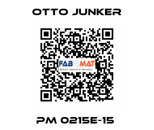 PM 0215E-15  Otto Junker