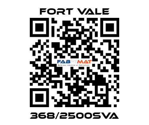 368/2500SVA Fort Vale