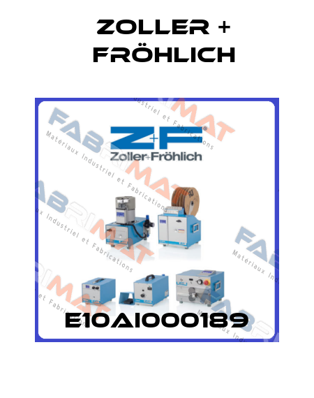E10AI000189 Zoller + Fröhlich