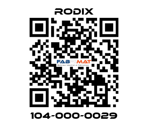 104-000-0029 Rodix