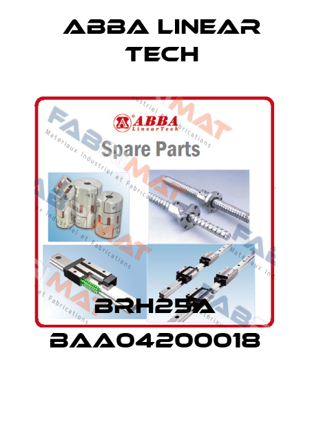 BRH25A BAA04200018 ABBA Linear Tech