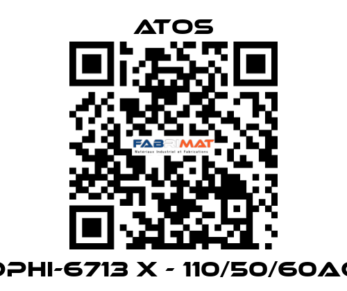 DPHI-6713 X - 110/50/60AC Atos