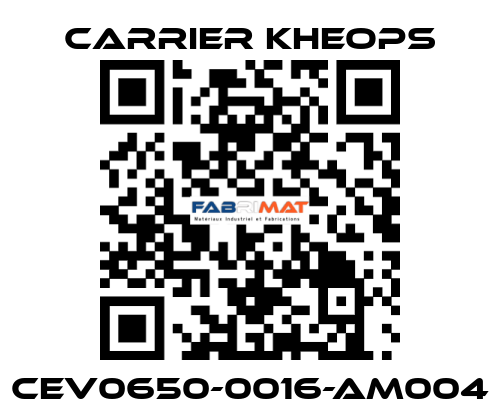 CEV0650-0016-AM004 Carrier Kheops