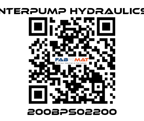 200BPS02200 Interpump hydraulics