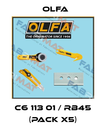 C6 113 01 / RB45 (pack x5) Olfa