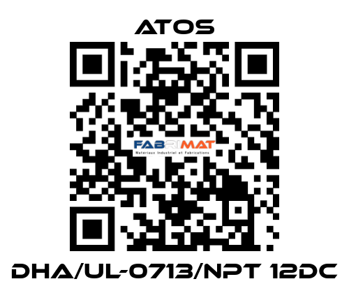 DHA/UL-0713/NPT 12DC Atos