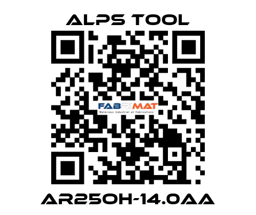 AR25OH-14.0AA ALPS TOOL