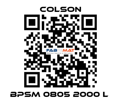 BPSM 0805 2000 L  Colson