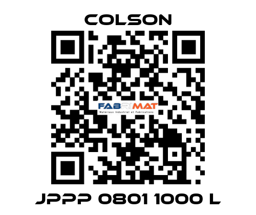 JPPP 0801 1000 L Colson