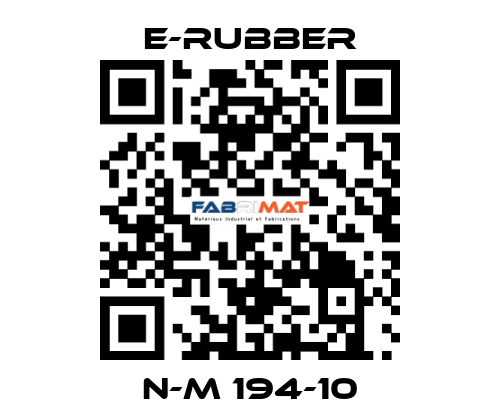 N-M 194-10 e-rubber