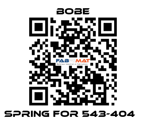 spring for 543-404В Bobe