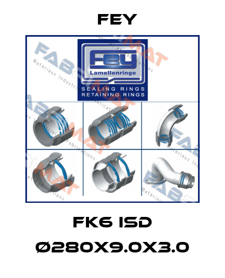 FK6 ISD Ø280x9.0x3.0 Fey