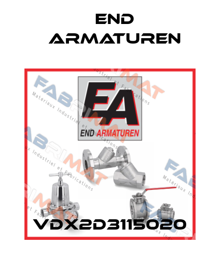 VDX2D3115020 End Armaturen