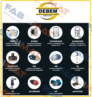 FLANGING NUT M8 TROPIC. PART. 49 Debem