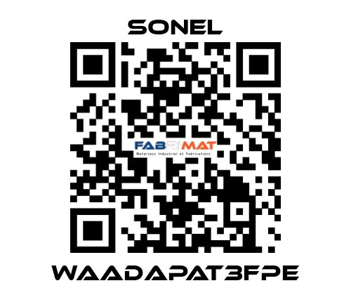 WAADAPAT3FPE Sonel