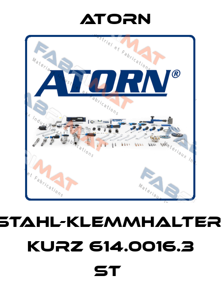STAHL-KLEMMHALTER, KURZ 614.0016.3 ST  Atorn