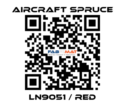 LN9051 / red Aircraft Spruce