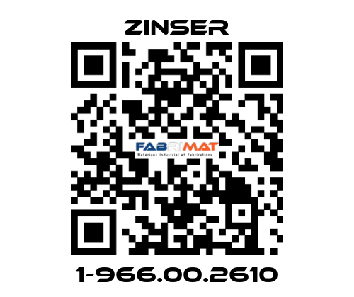 1-966.00.2610 Zinser