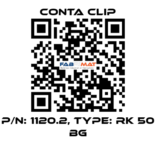 P/N: 1120.2, Type: RK 50 BG Conta Clip