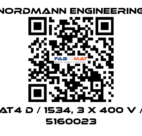 AT4 D / 1534, 3 x 400 V / 5160023 NORDMANN ENGINEERING