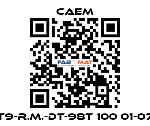 T9-R.M.-DT-98T 100 01-07 CAEM