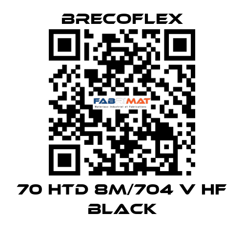 70 HTD 8M/704 V HF Black Brecoflex