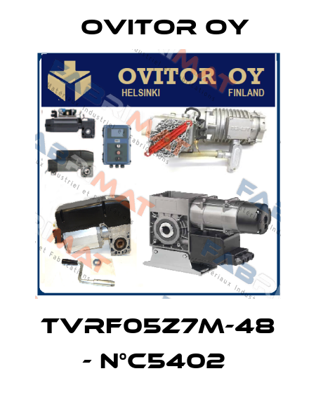 TVRF05Z7M-48 - N°C5402  Ovitor Oy
