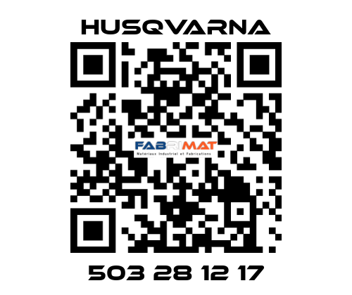 503 28 12 17 Husqvarna