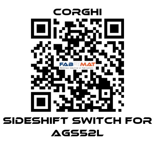 sideshift switch for AGS52L Corghi