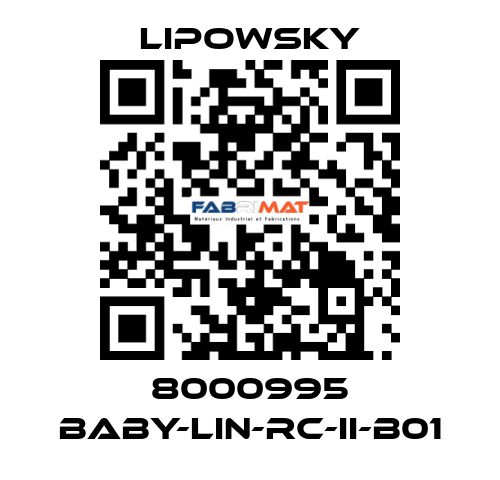 8000995 Baby-LIN-RC-II-B01 Lipowsky