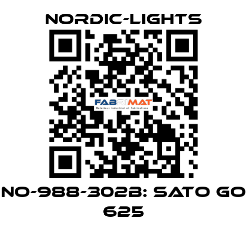 NO-988-302B: SATO GO 625 nordic-lights