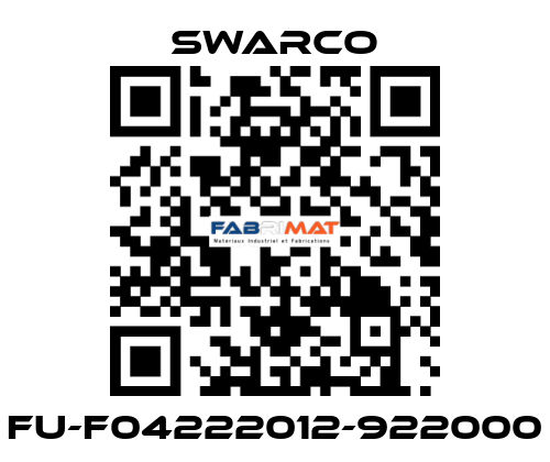 FU-F04222012-922000 SWARCO