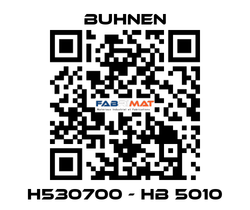 H530700 - HB 5010 Buhnen