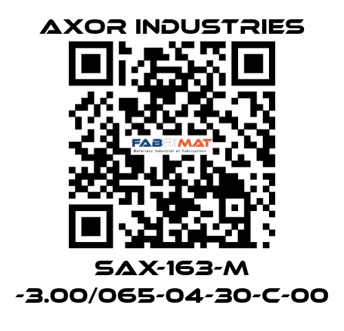 SAX-163-M -3.00/065-04-30-C-00 Axor Industries