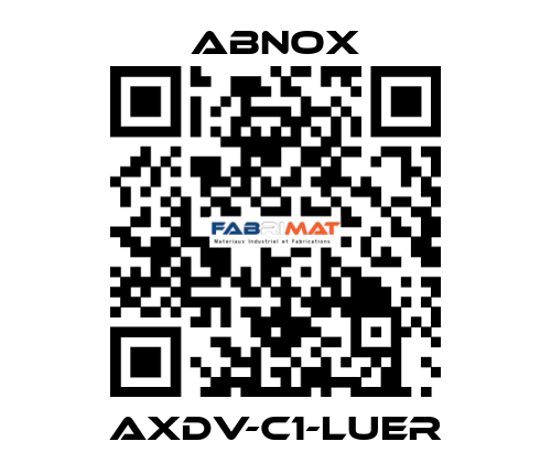 AXDV-C1-LUER ABNOX