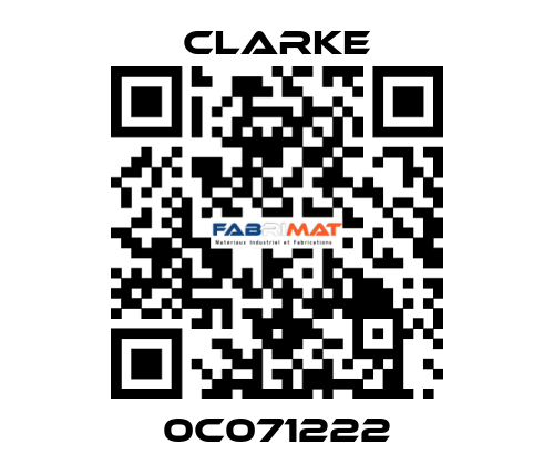 0C071222 Clarke