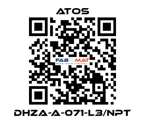 DHZA-A-071-L3/NPT Atos