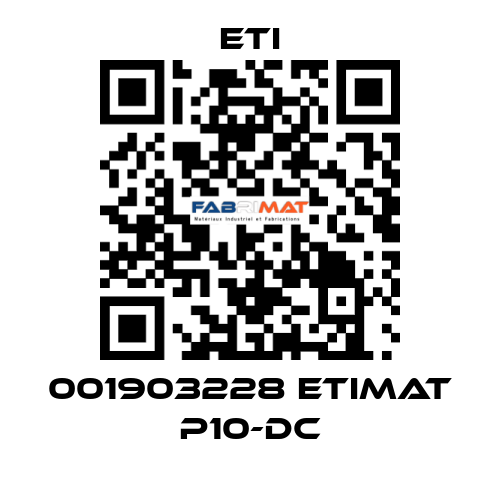 001903228 ETIMAT P10-DC Eti