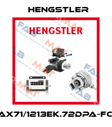 AX71/1213EK.72DPA-FO Hengstler