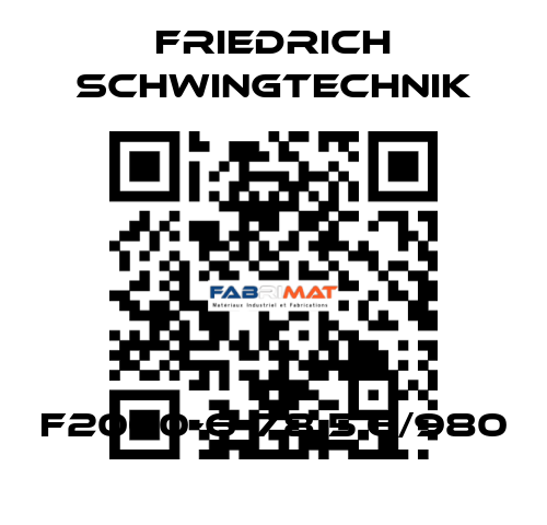 F2000-6-7,8 5,6/980 Friedrich Schwingtechnik