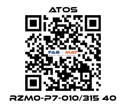 RZM0-P7-010/315 40 Atos