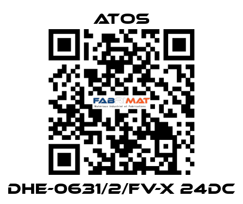 DHE-0631/2/FV-X 24DC Atos