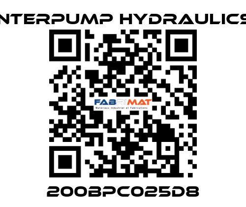 200BPC025D8 Interpump hydraulics