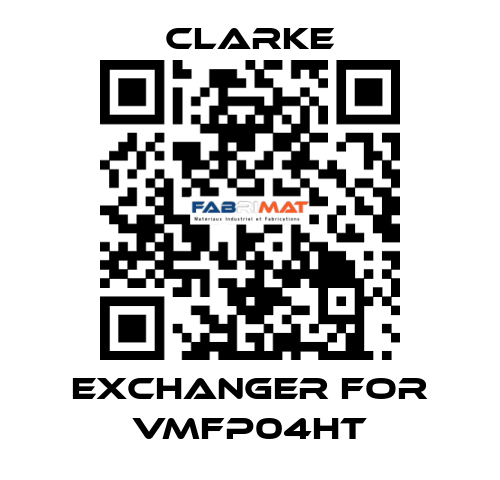 exchanger for VMFP04HT Clarke