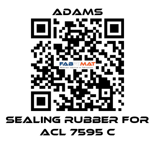 Sealing rubber for ACL 7595 C ADAMS